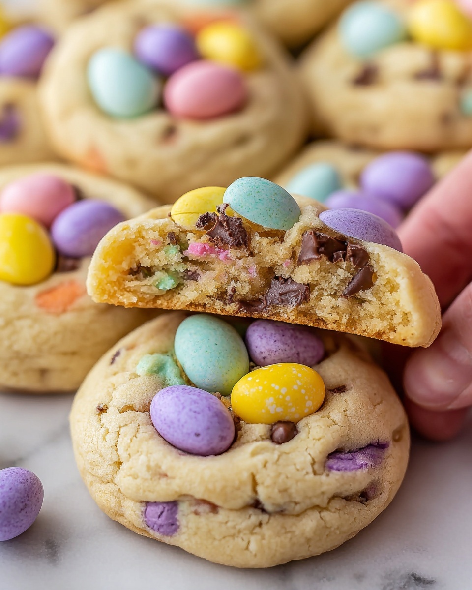 Cadbury Mini Egg Cookies Recipe - Recipe Image
