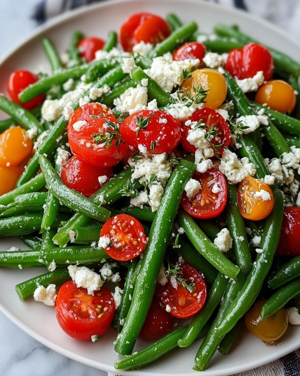 Green Bean and Feta Salad Recipe - Recipe Image