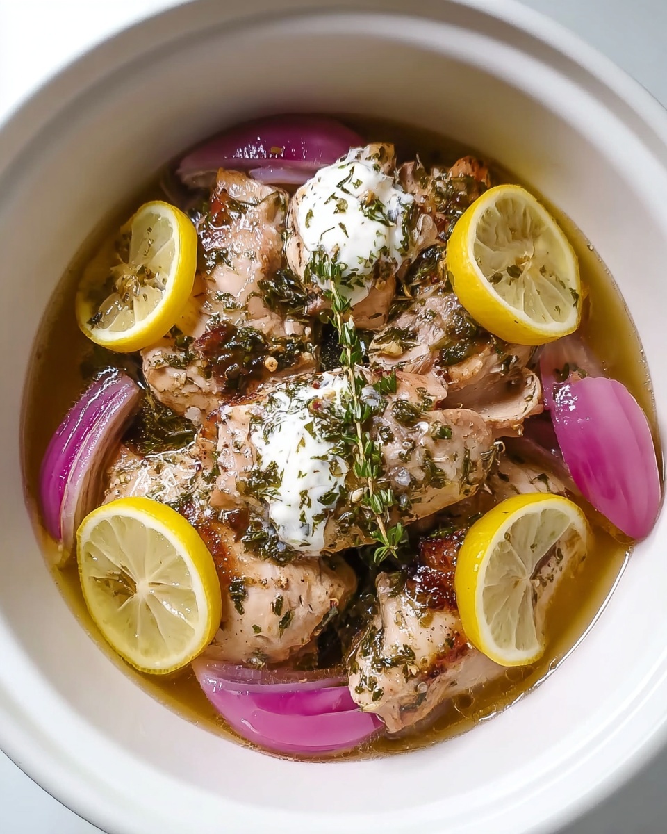 Slow Cooker Chicken Gyros Recipe - Recipe Image