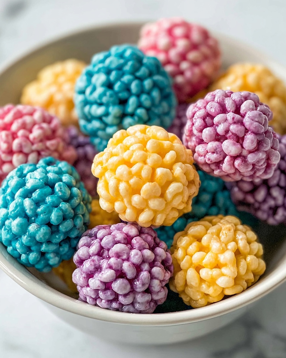 Easter Egg Rice Krispie Treats Recipe - Recipe Image