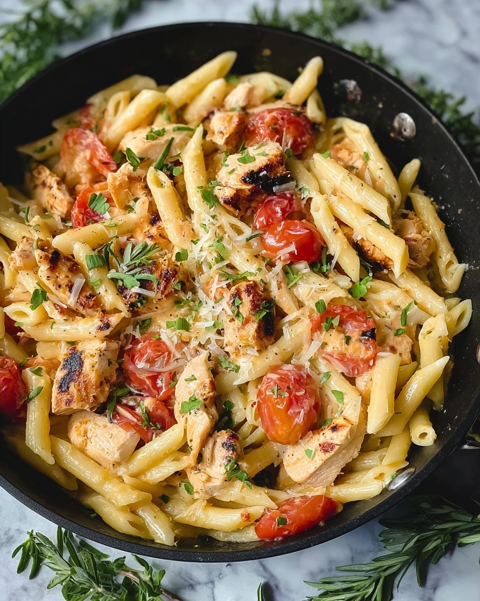 Easy Creamy Cajun Chicken Pasta Recipe - Recipe Image