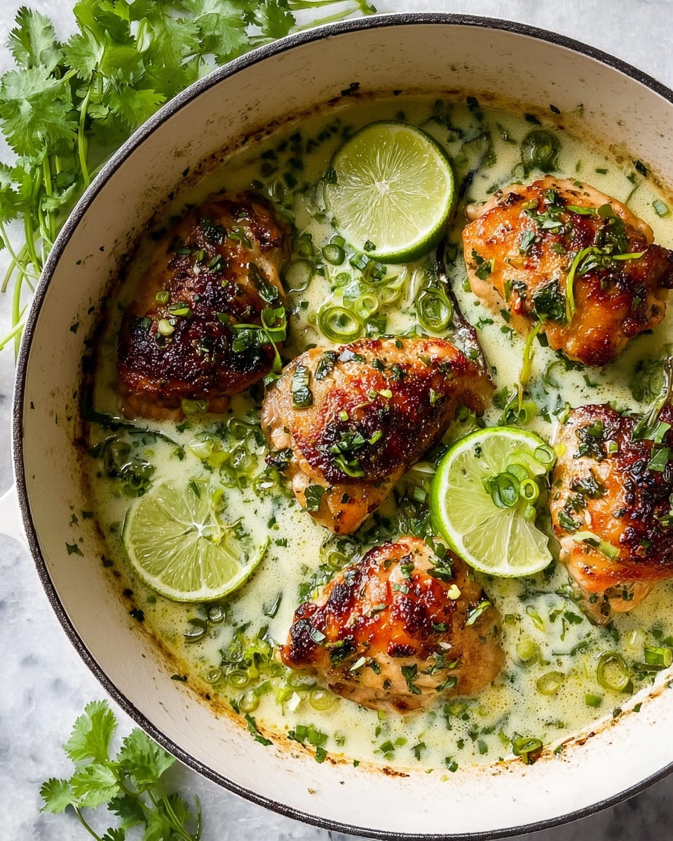 Creamy Coconut Lime Chicken Recipe - Recipe Image