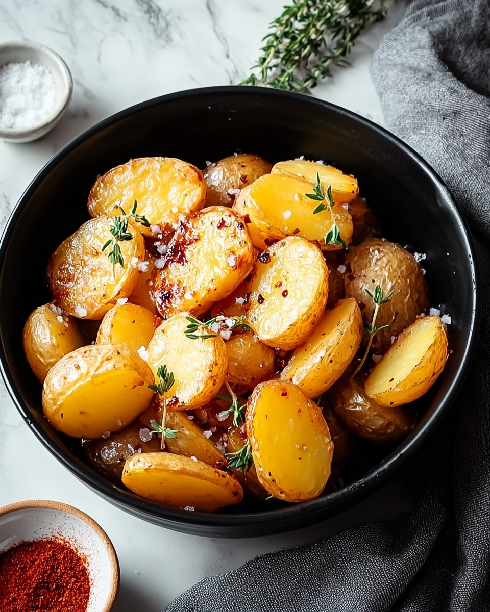 Sea Salt Mixed Chopped Potatoes Recipe - Recipe Image