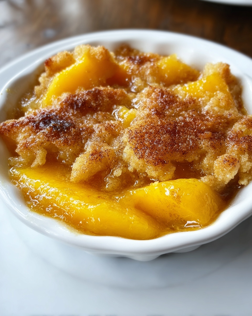 Southern Peach Cobbler Recipe - Recipe Image