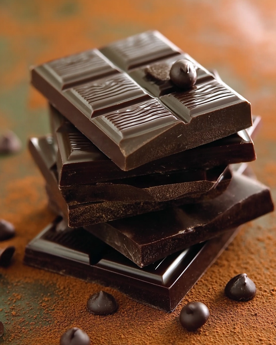 Homemade Chocolate Bars Recipe - Recipe Image