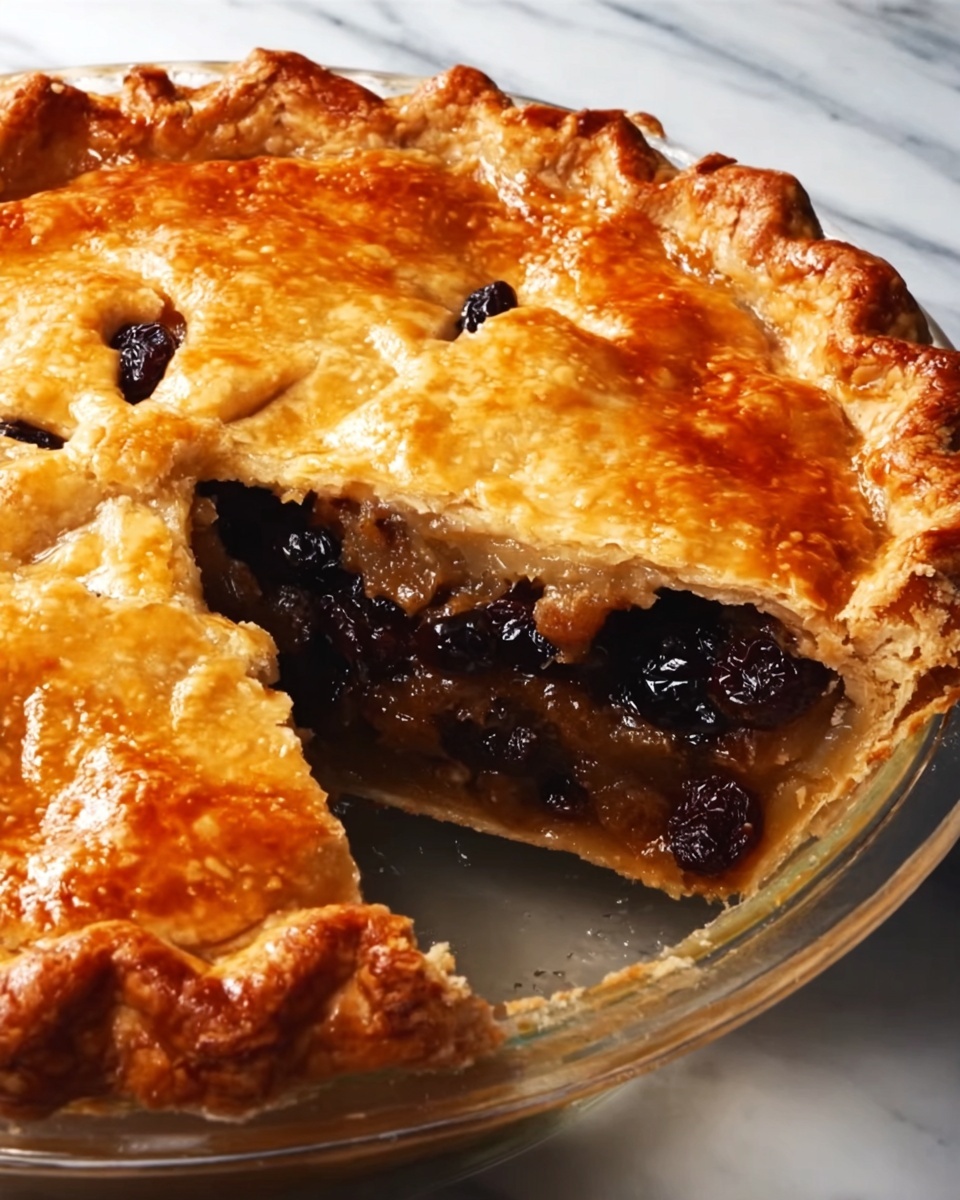 Grandma’s Old Fashioned Raisin Pie Recipe - Recipe Image