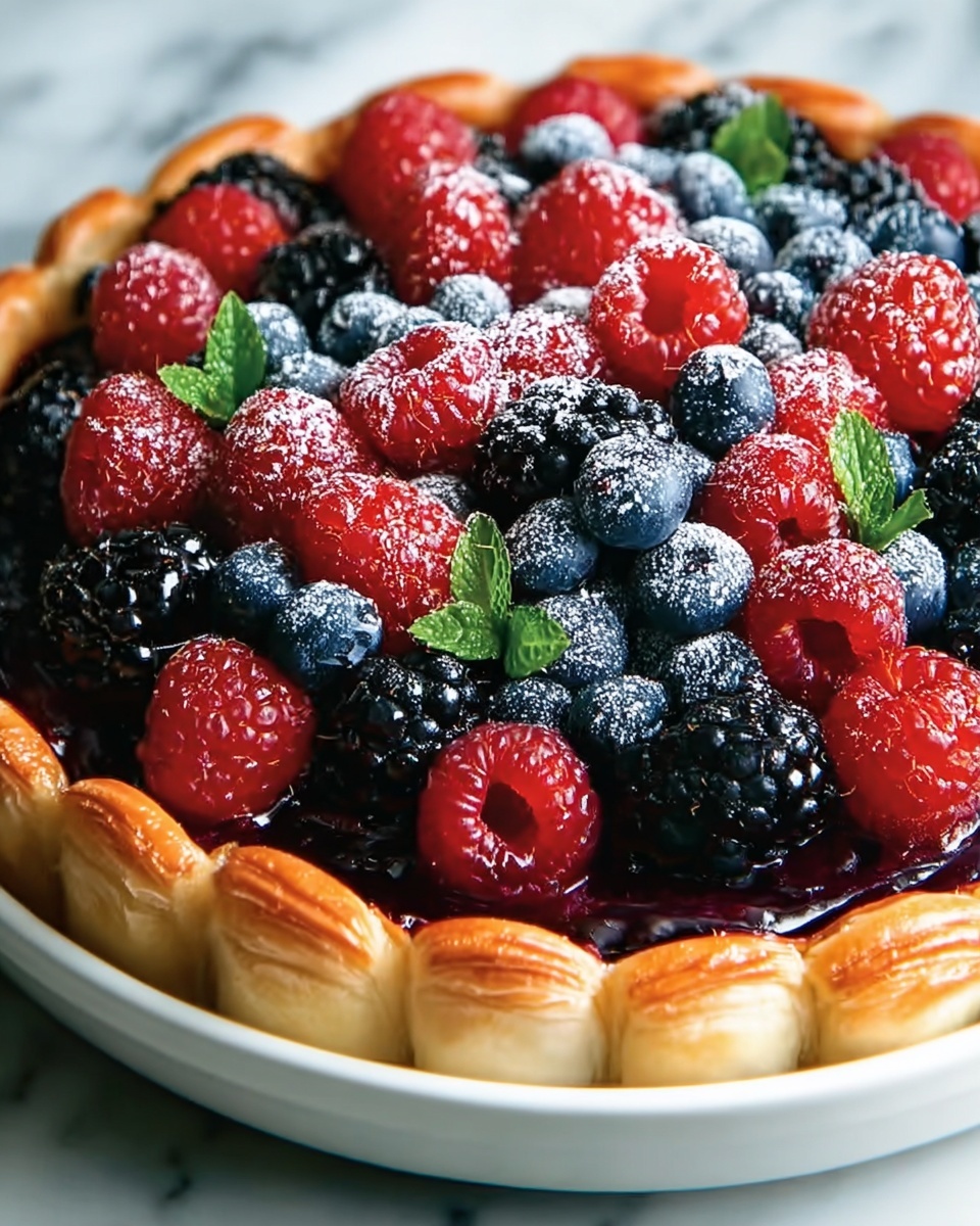 Berry Croissant Bake Recipe - Recipe Image