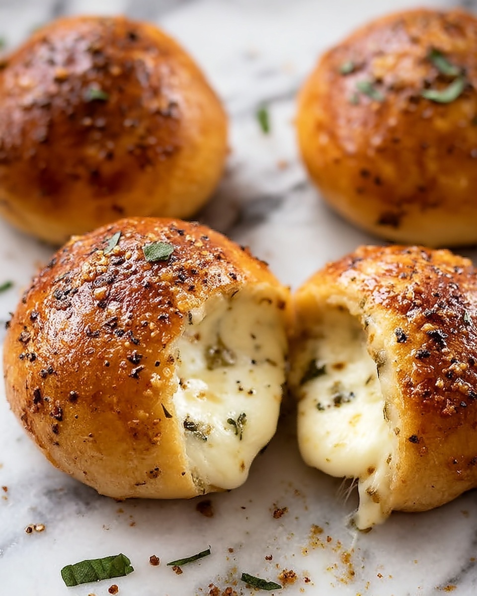 Stuffed Cheese Bread Recipe - Recipe Image
