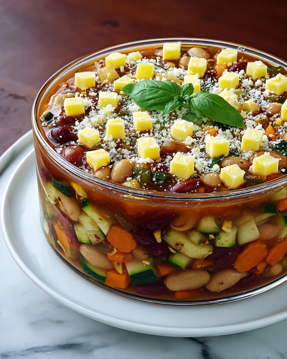 Homemade Slow Cooker Minestrone Soup Recipe - Recipe Image