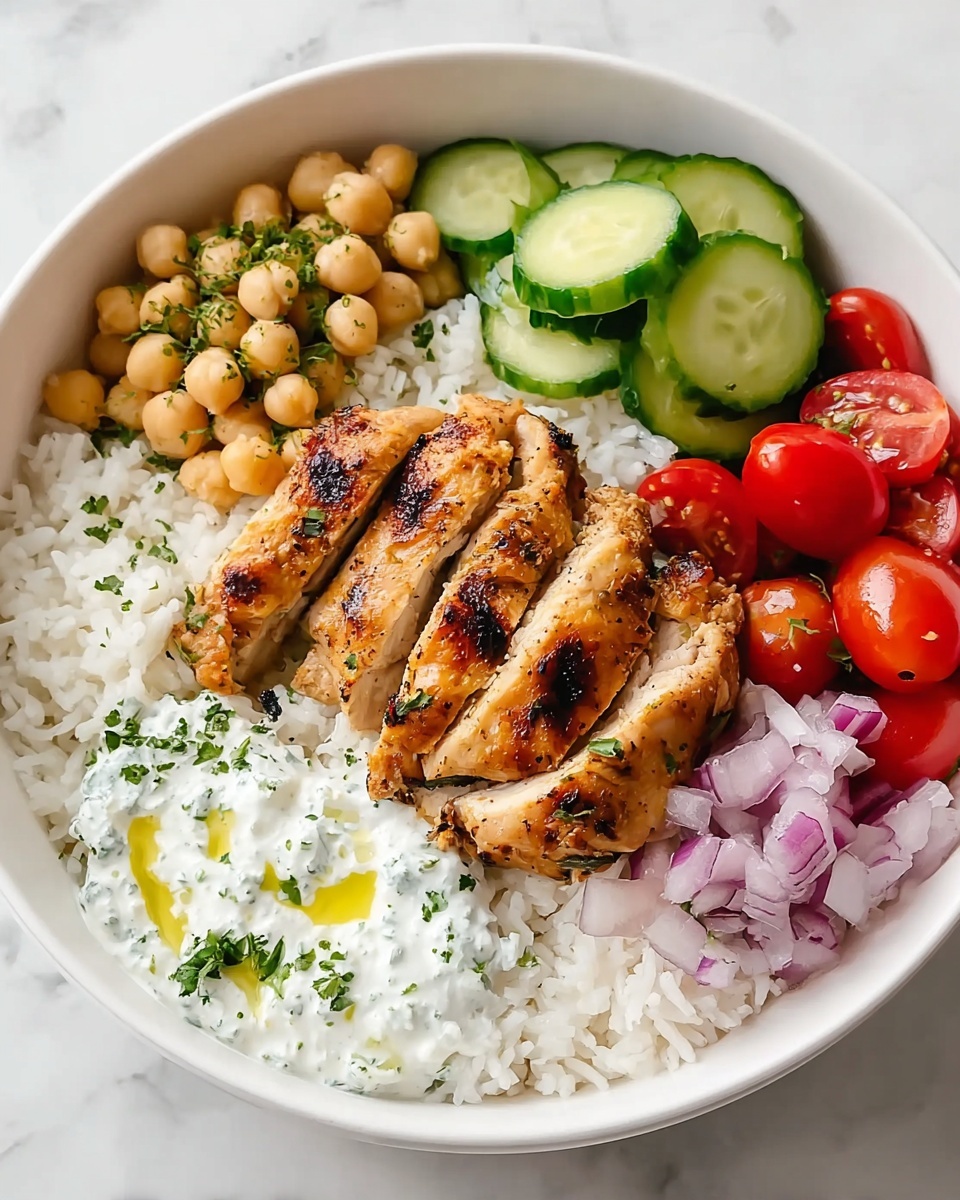 Mediterranean Chicken & Rice Bowls Recipe - Recipe Image