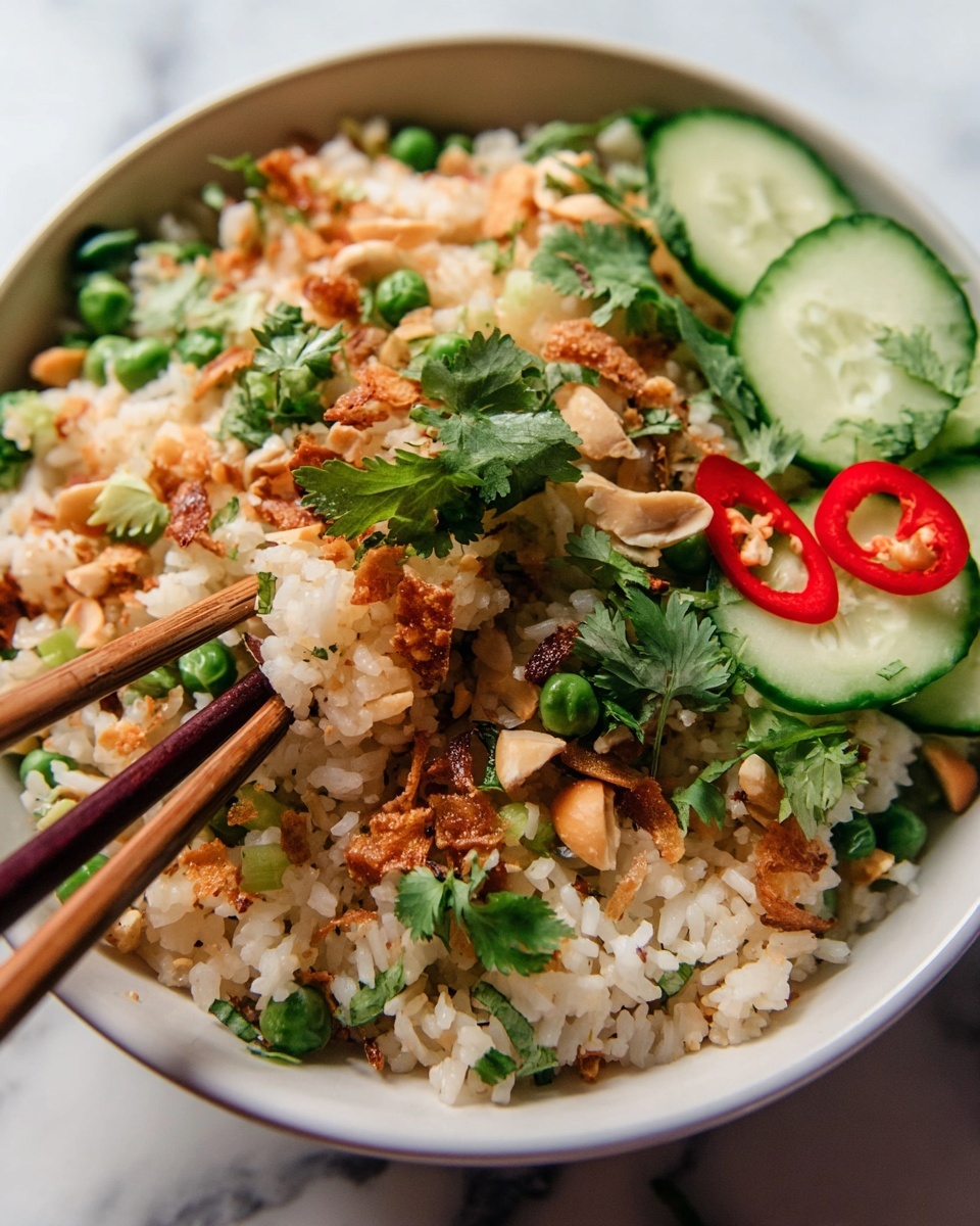 Satay Crispy Rice Salad Recipe - Recipe Image