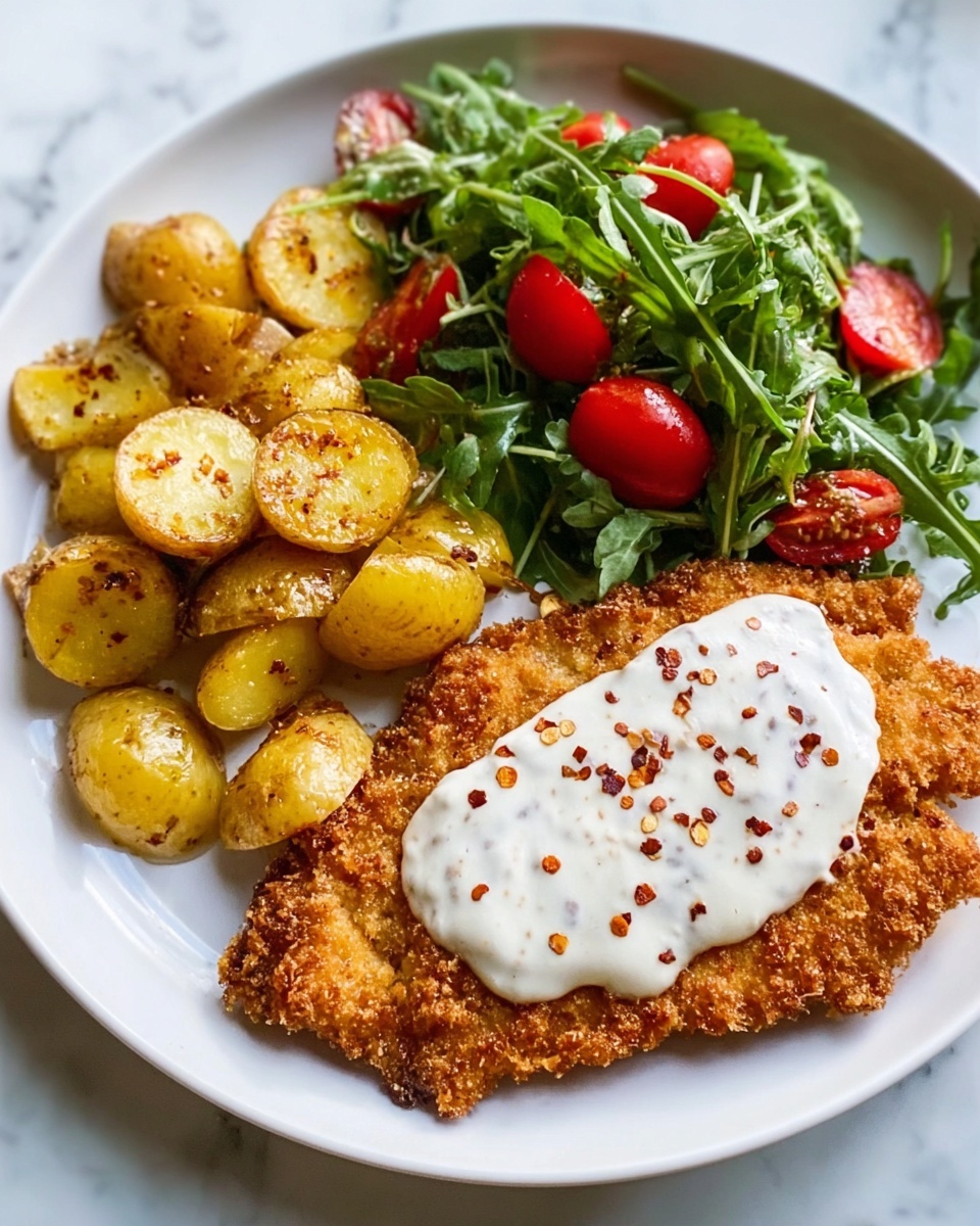 Crispy Hot Honey Feta Chicken Recipe - Recipe Image