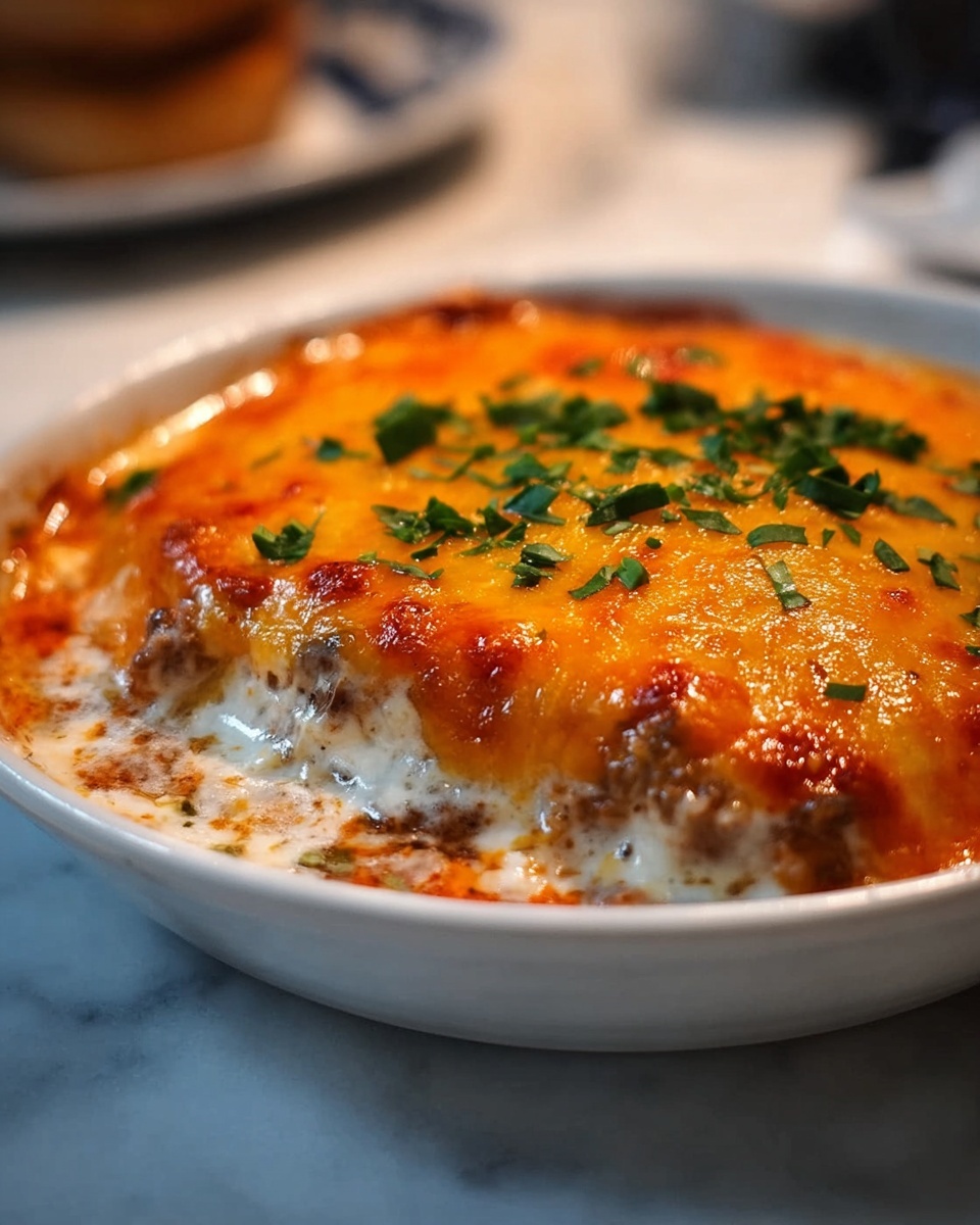 Biscuits and Gravy Casserole Recipe - Recipe Image