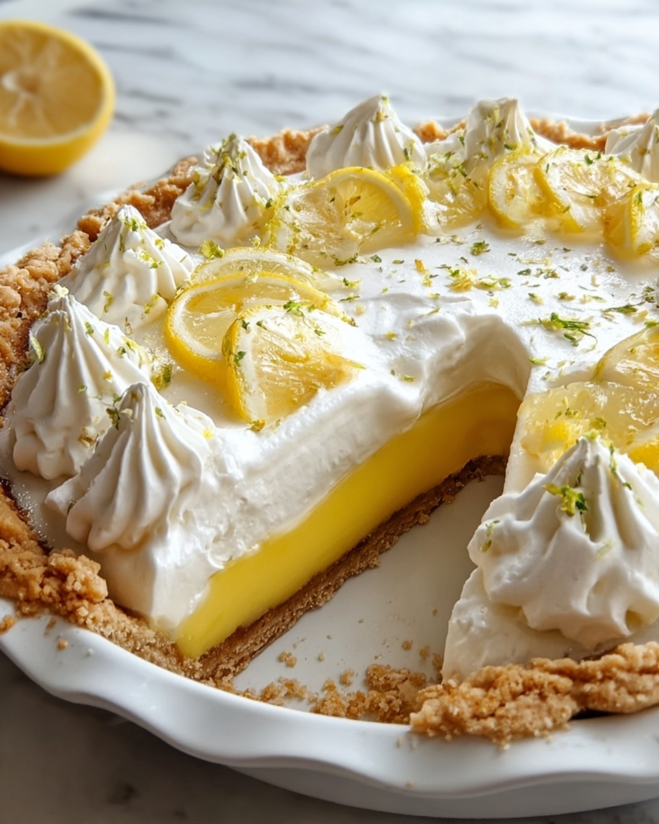 Lemon Angel Pie Recipe - Recipe Image
