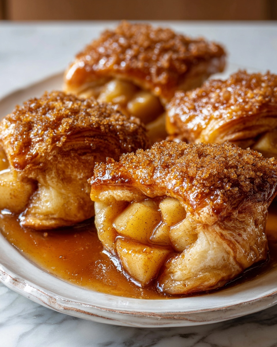 Crescent Roll Apple Dumplings Recipe - Recipe Image