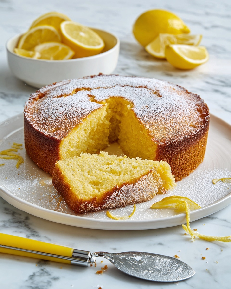 Zesty One‑Bowl Lemon Cake Recipe - Recipe Image
