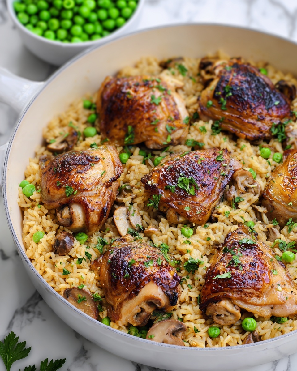 One Pot Chicken and Rice Recipe - Recipe Image