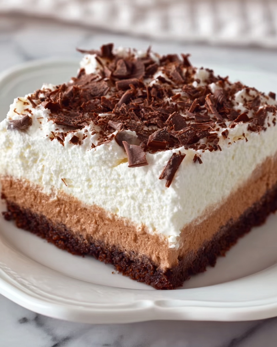 French Silk Brownies Recipe - Recipe Image