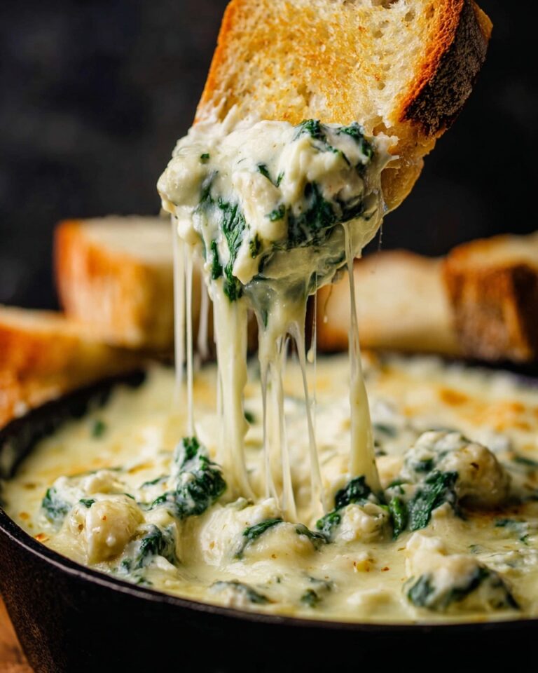 Hot Spinach Artichoke Dip Recipe