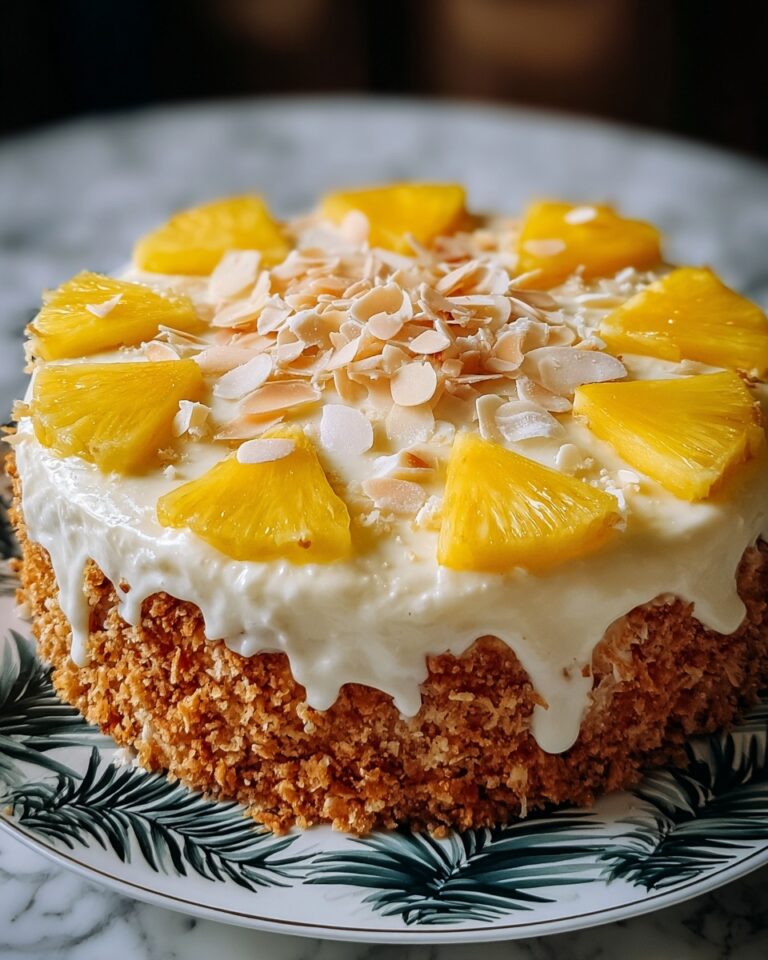 Hawaiian Pineapple Cake Recipe