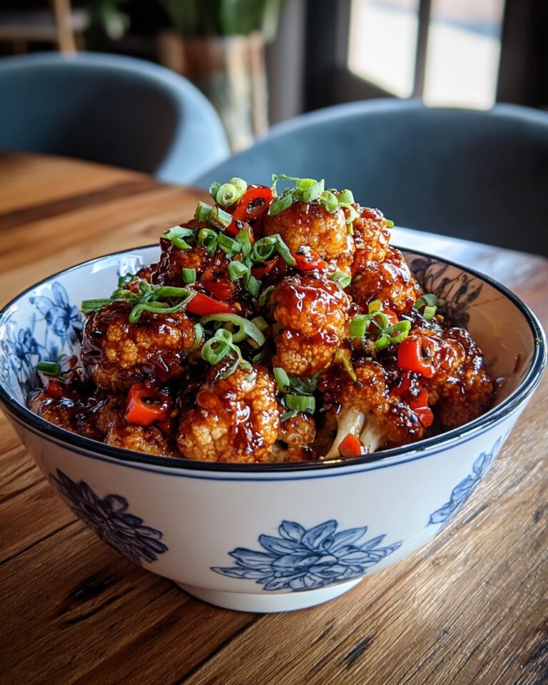 Kung Pao Cauliflower Recipe