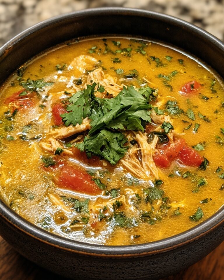 Green Chicken Enchilada Soup Recipe