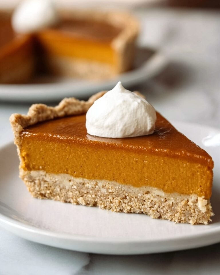 Vegan Pumpkin Pie Recipe