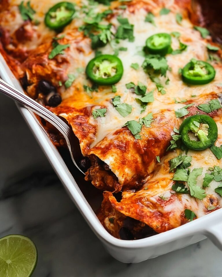 Black Bean Enchiladas Recipe