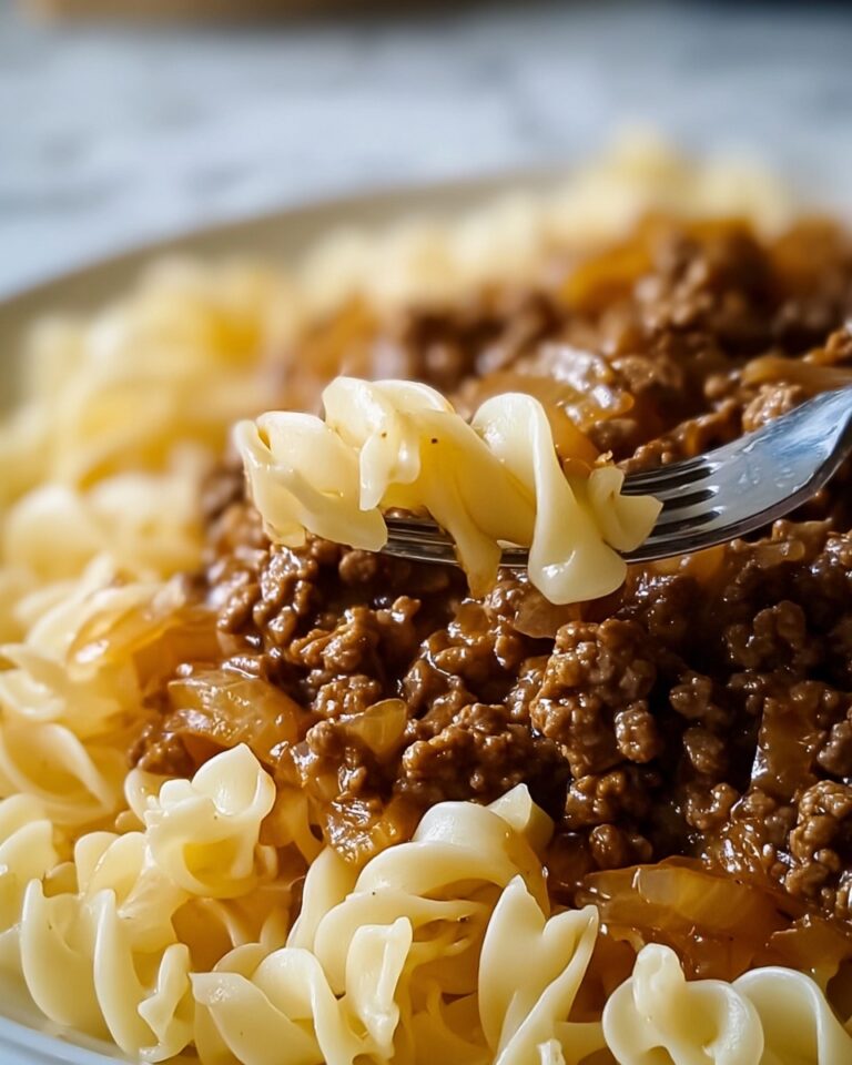 French Onion Ground Beef Casserole Recipe