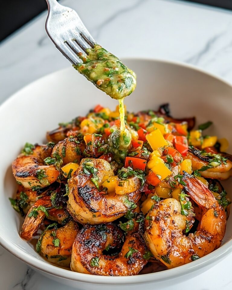 Grilled Shrimp & Avocado Salad Recipe