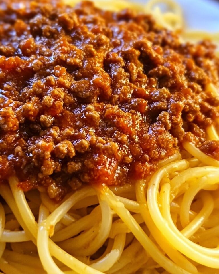 Slow Cooker Church Supper Spaghetti Recipe