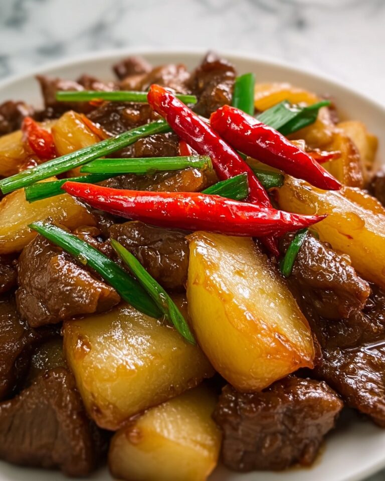 Stir-Fry with Chinese Yam and Beef Recipe