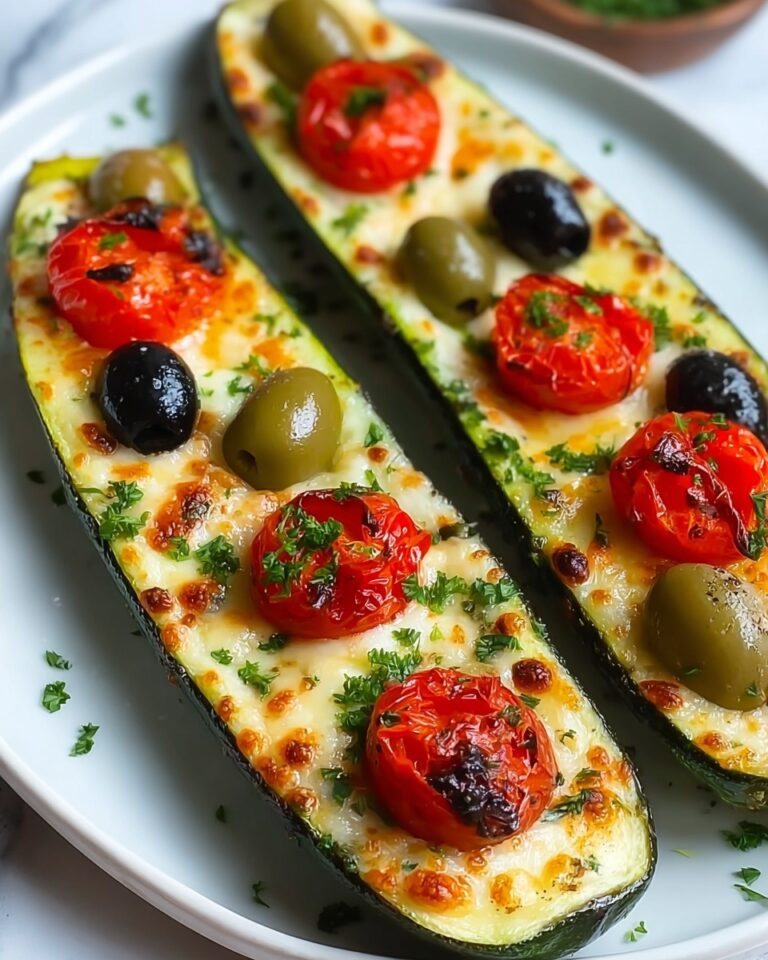 Mediterranean Stuffed Zucchini Recipe