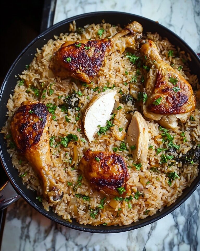 One Pot Sticky Coconut Rice & Chicken Recipe
