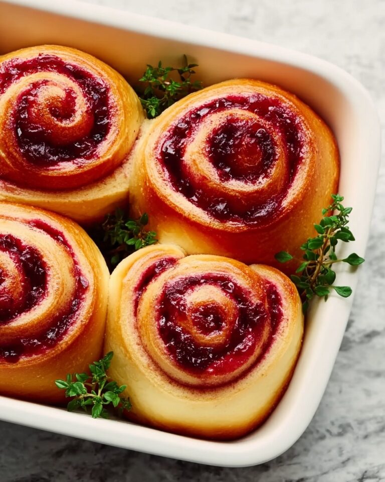 Cranberry Orange Sweet Rolls Recipe