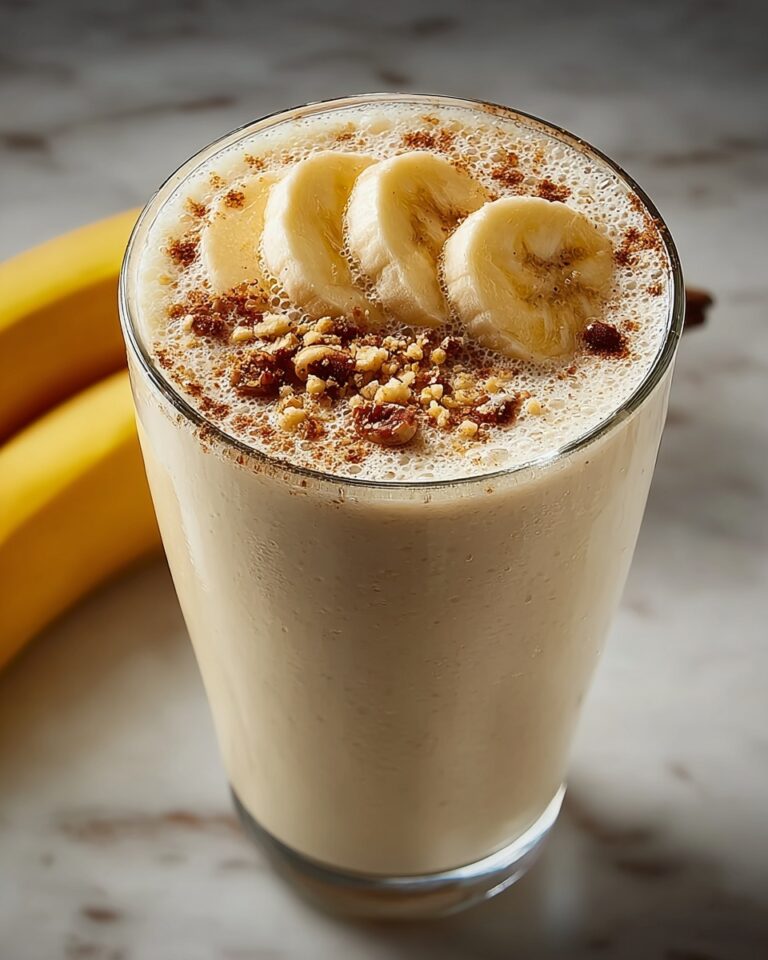 Easy Banana Milkshake Recipe