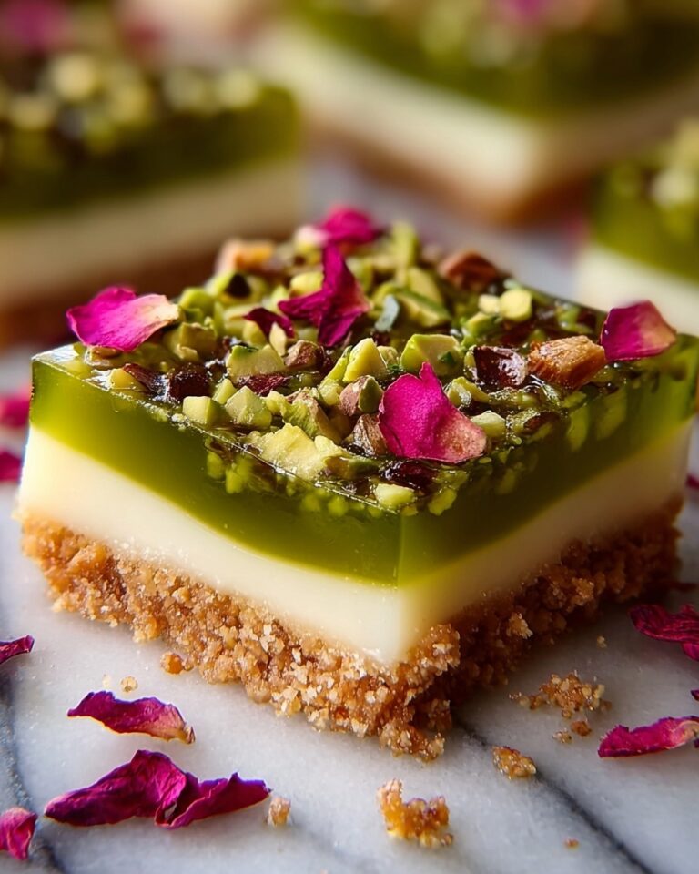 Pistachio Rose Tart with Raspberry Glaze and Edible Petals Recipe