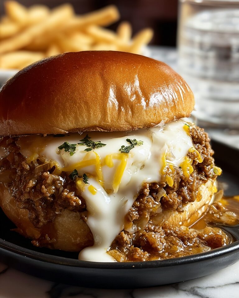 Philly Cheese Steak Sloppy Joes Recipe
