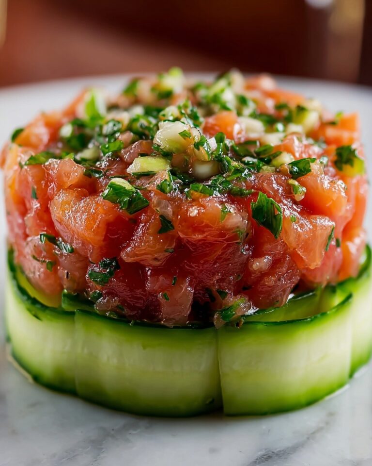 Sweet Chermoula Tuna Tartare Recipe