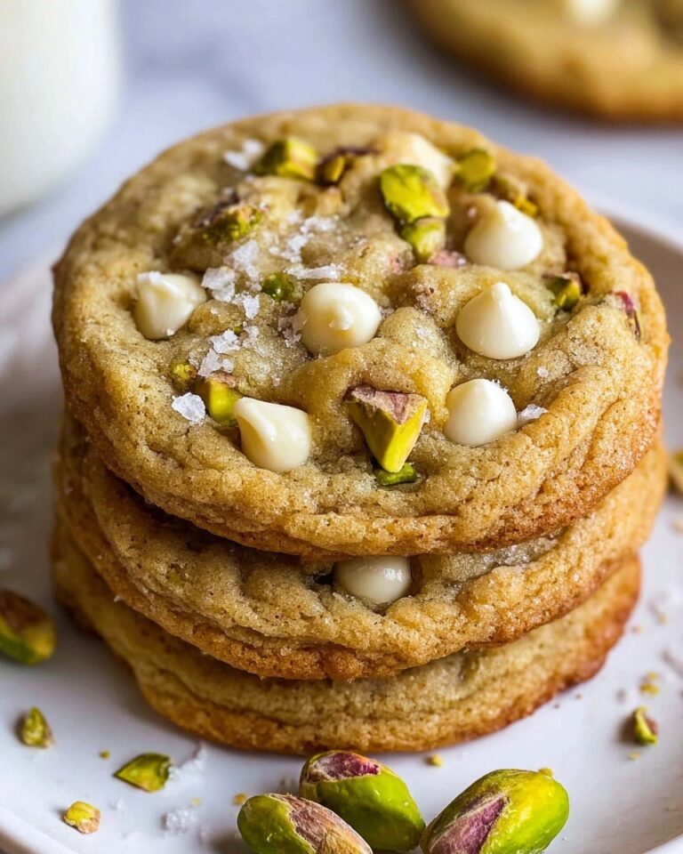 Salted Honey Pistachio Cookies Recipe