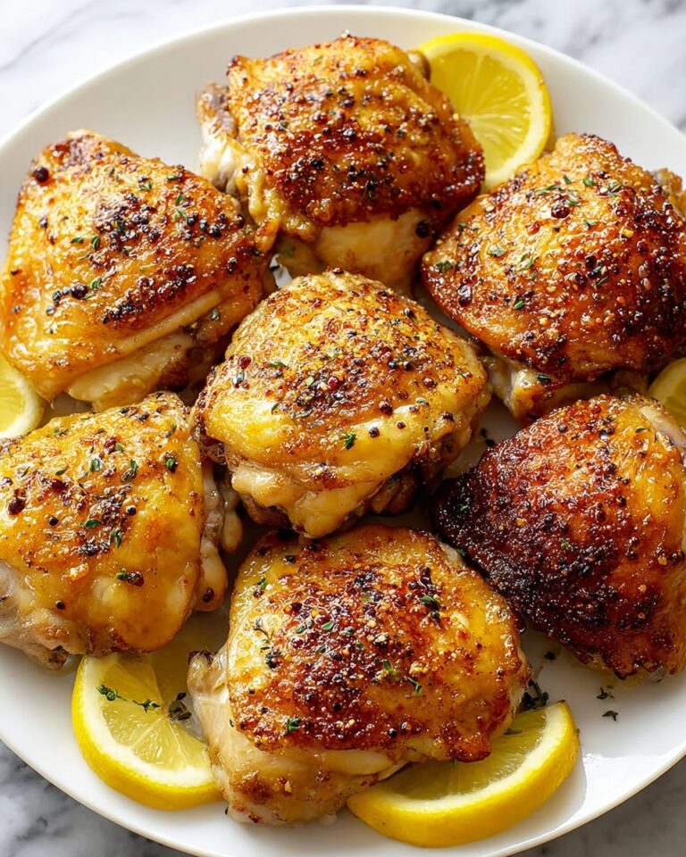Juicy Baked Chicken Thighs Recipe