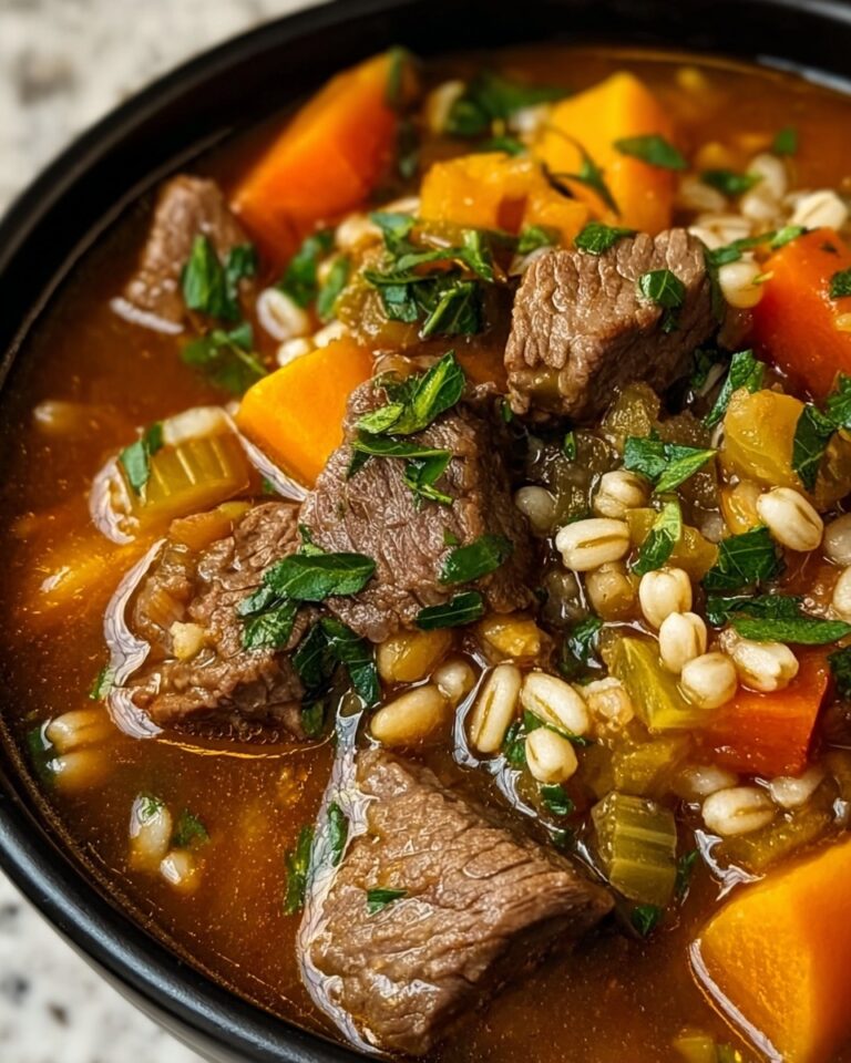 Beef Barley Soup Recipe