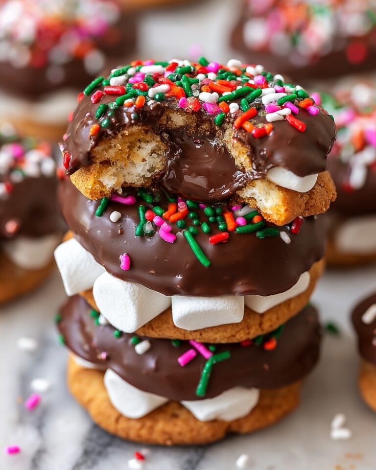 Chocolate Peanut Butter Stacks Recipe