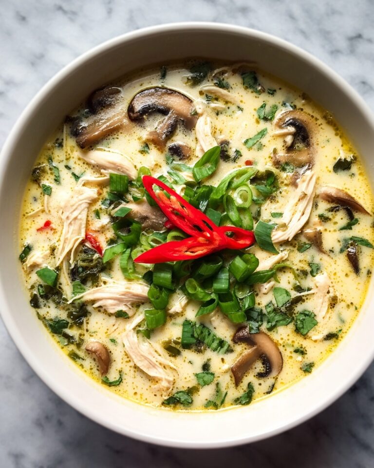 Thai Coconut Chicken Soup Recipe