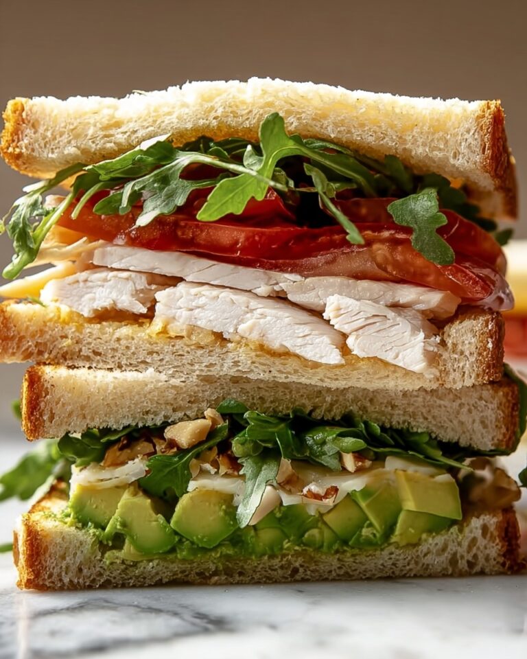 Honey Mustard Turkey Avocado Sandwich Recipe