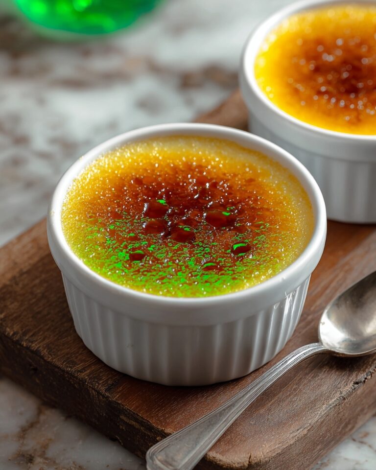 Pandan Crème Brûlée Recipe