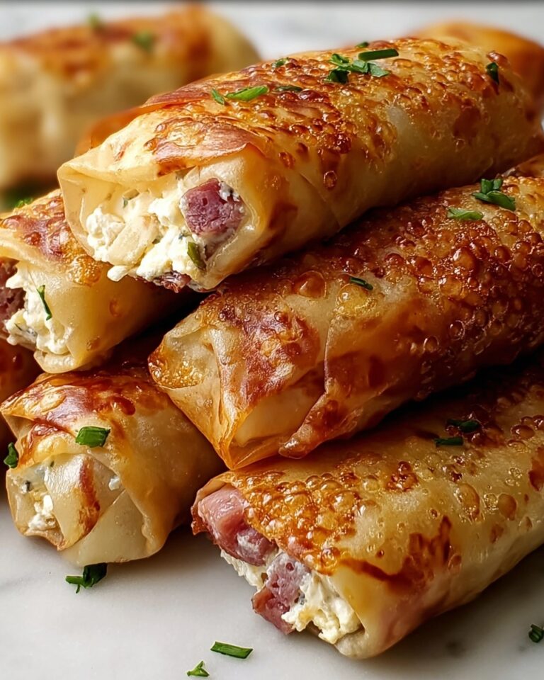 Baked Reuben Egg Rolls Recipe