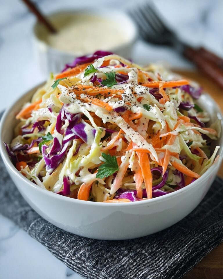 The Best Old-Fashioned Creamy Coleslaw Recipe
