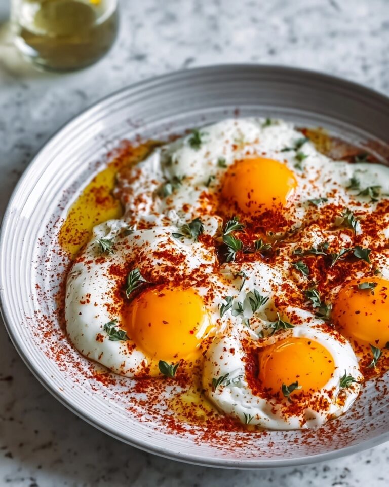 Turkish Eggs (Cilbir) Recipe