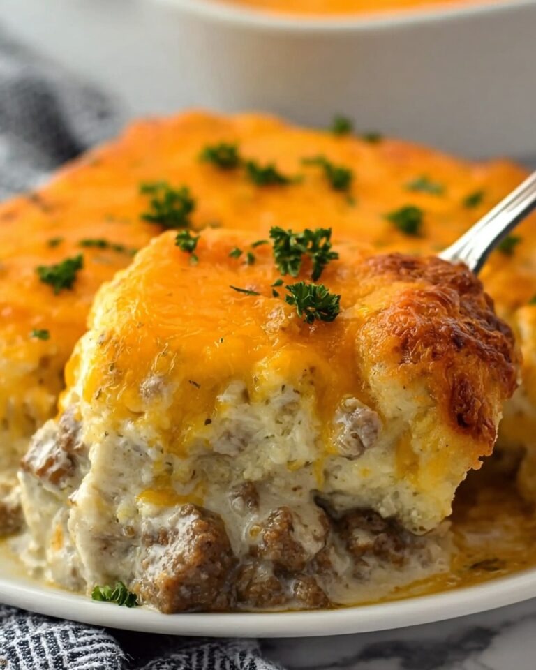 Biscuits and Gravy Casserole Recipe